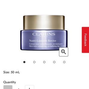 Clarins Nutri-Lumière Revive Day Cream - Blue and Gold